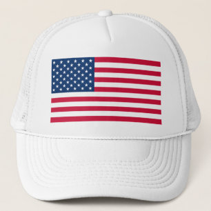 USA Flag - United States of America - Patriotic Trucker Hat