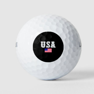 Usa Flag-Usa-Flag-America-American-American Flag Golf Balls