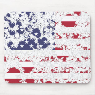 USA flag /USA KCALIMA effect by Masanser Mouse Mat