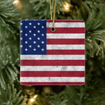 USA flag vintage red white blue America patriotic