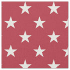 USA Flag White Stars on Flag Red