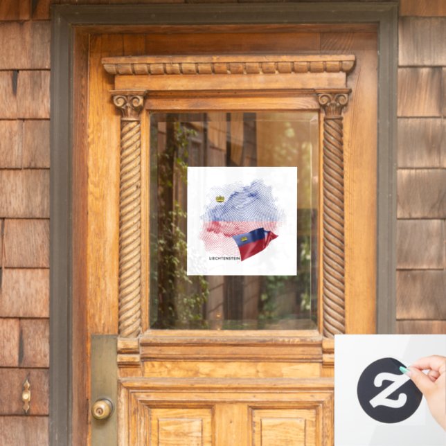 USA flag Window Cling (Home Door)
