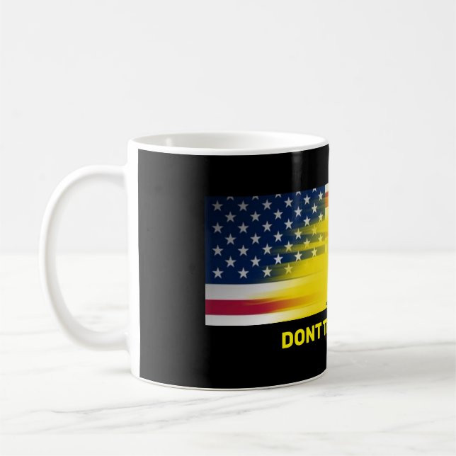 USA flag with Gadsden Flag Mug (Left)