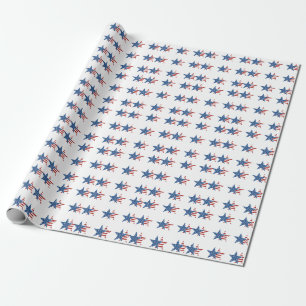 USA Flag Wrapping Paper