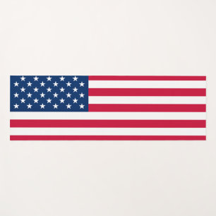 USA Flag Yoga Mat United States of America