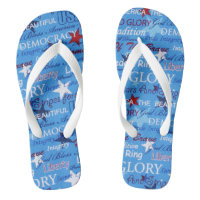 USA FLIP FLOPS