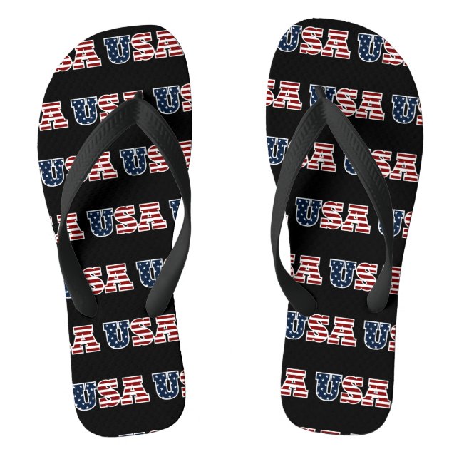 USA Flip Flops (Footbed)