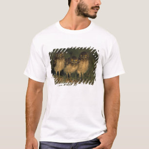 USA, Florida, Cape Coral. Three Burrowing Owls T-Shirt