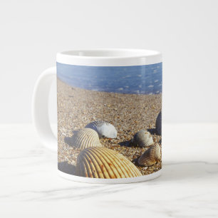 USA, Florida, Coastal Sea Shells Large Coffee Mug