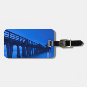 USA, Florida, Gulf Coast, Naples, Naples Pier Luggage Tag