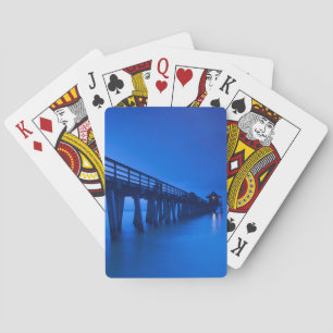 USA, Florida, Gulf Coast, Naples, Naples Pier Playing Cards