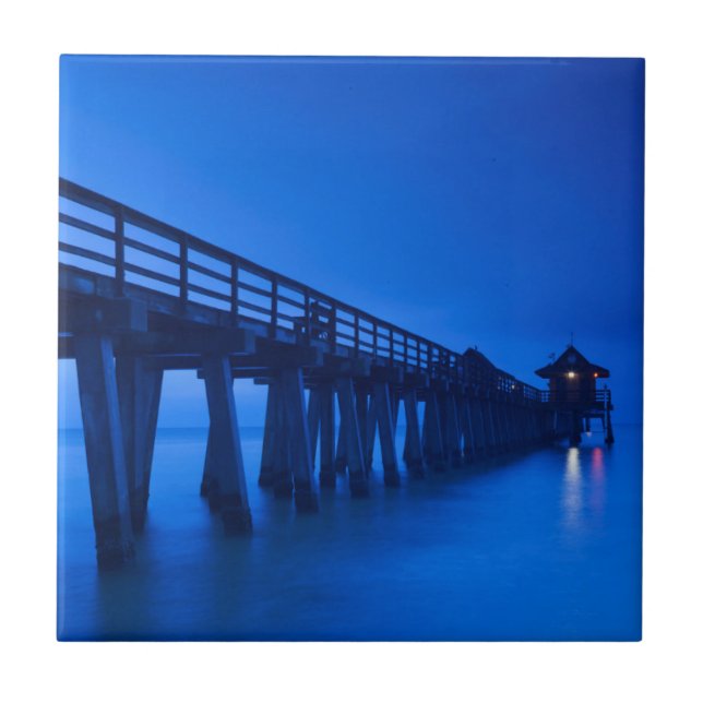 USA, Florida, Gulf Coast, Naples, Naples Pier Tile (Front)