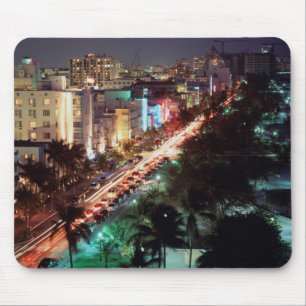 USA, Florida, Miami Beach, Ocean Drive, Art Deco 2 Mouse Mat