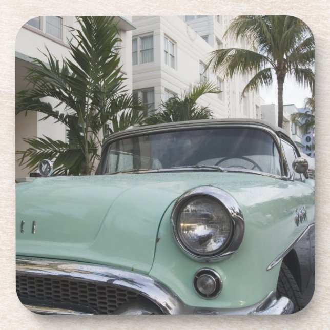 USA, Florida, Miami Beach: South Beach, 1956 3 Coaster (Front)