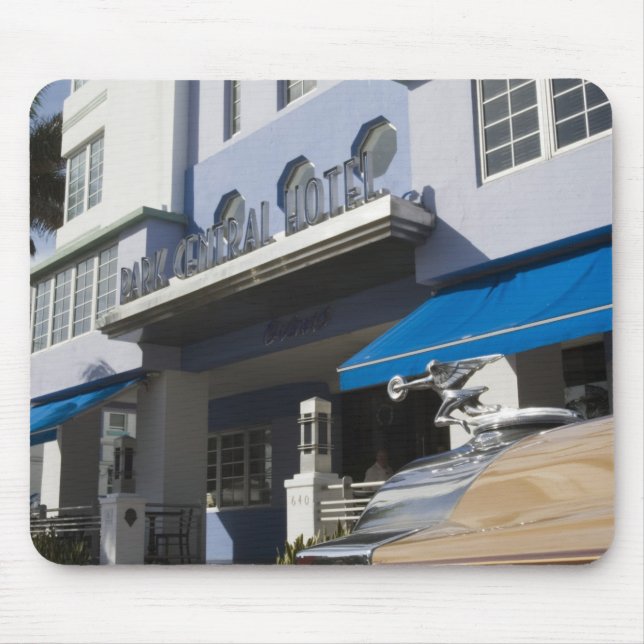 USA, Florida, Miami Beach: South Beach, Art Deco Mouse Mat (Front)