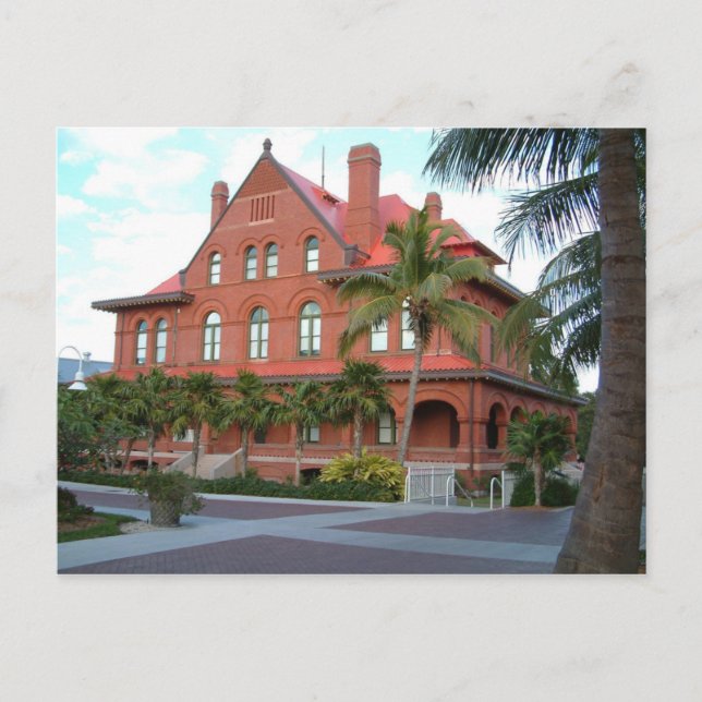 USA - Florida - Miami - Key West Customs House Postcard (Front)
