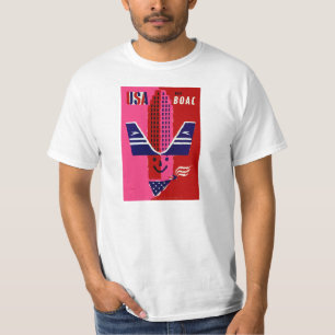 USA ~ Fly BOAC T-Shirt