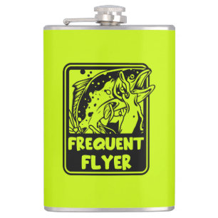 USA Fly Fishing Hip Flask