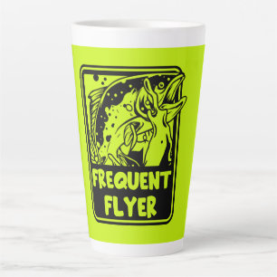 USA Fly Fishing Latte Mug