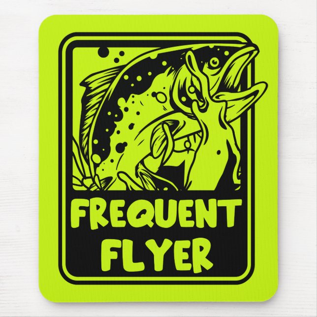 USA Fly Fishing Mouse Mat (Front)