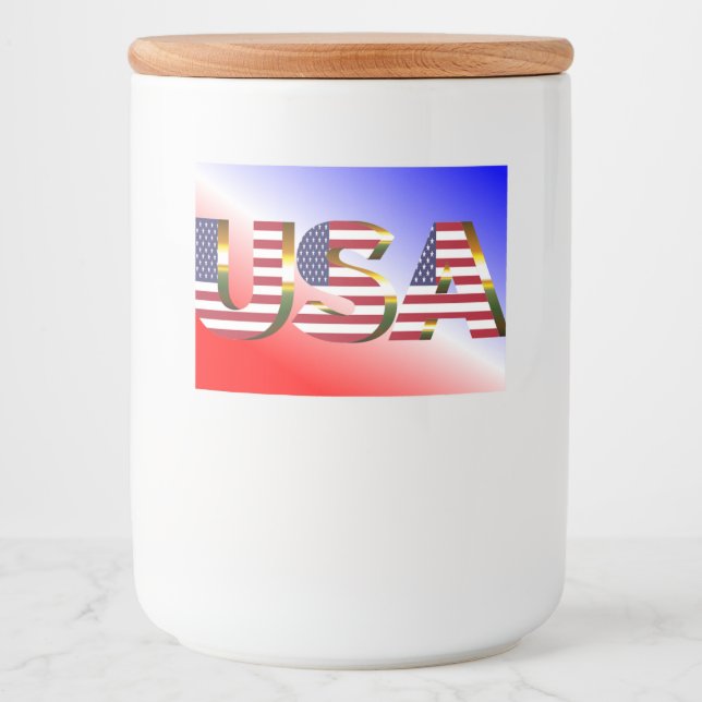 USA FOOD LABEL (Front)