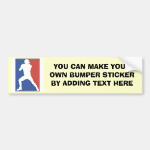 USA Football Player T-shirts and Gifts Bumper Sticker