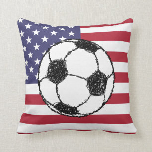 USA Football Sketch Cushion