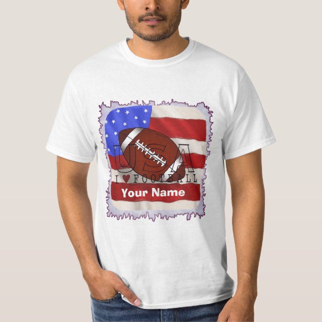 USA Football  t-shirt (Front)