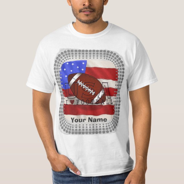 USA Football  t-shirt (Front)