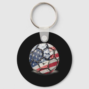 Usa Footbyll Soccer  Key Ring