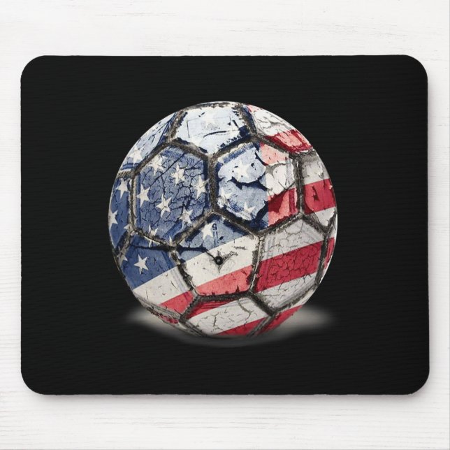 Usa Footbyll Soccer  Mouse Mat (Front)
