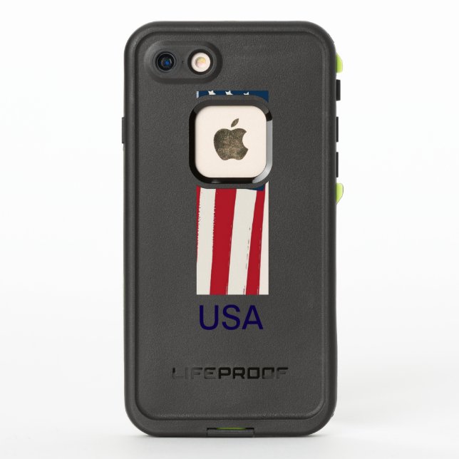 USA Freedom Calls IPhone Case (Back)