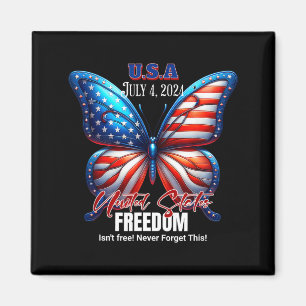 Usa freedom isn't free! magnet