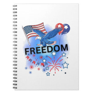 USA Freedom Notebook