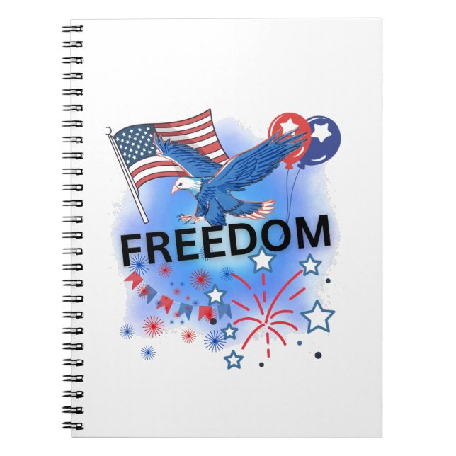 USA Freedom Notebook (Front)