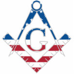 USA Freemasonic symbol Standing Photo Sculpture<br><div class="desc">To see another matching items please click the links on the right</div>