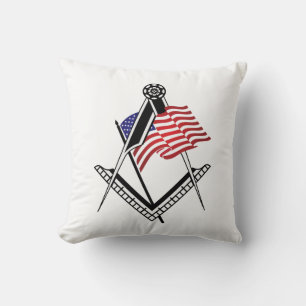 USA freemasonry symbol Cushion