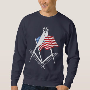 USA freemasonry symbol Sweatshirt