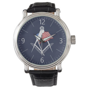 USA freemasonry symbol Watch