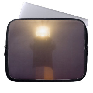 USA; Georgia; Savannah. Tybee Island Lighthouse Laptop Sleeve
