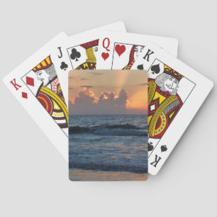 USA, Georgia, Tybee Island, Tybee Island Beach Playing Cards