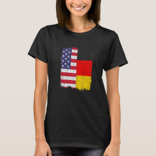 Usa Germany Flag American German T-Shirt
