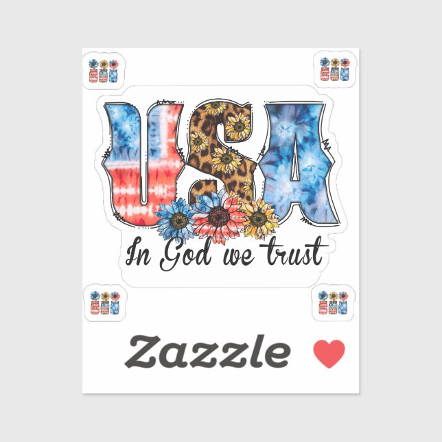 USA God Bless America (Sheet)