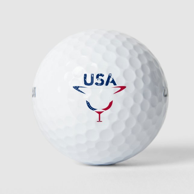USA Golf Ball (Front)