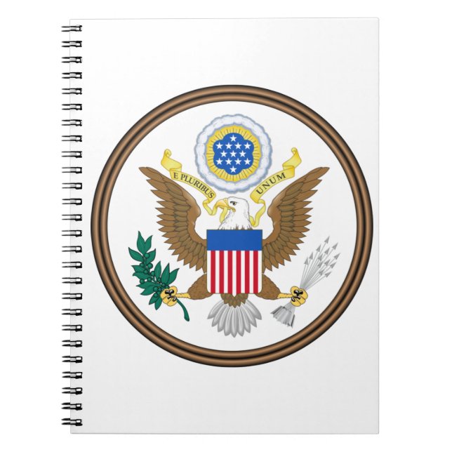usa great seal notebook (Front)