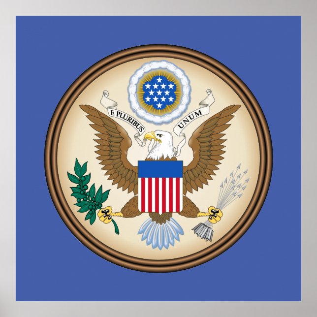 USA great seal Poster (Front)