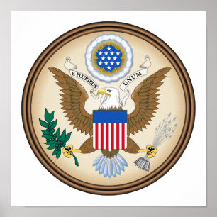 USA great seal Poster