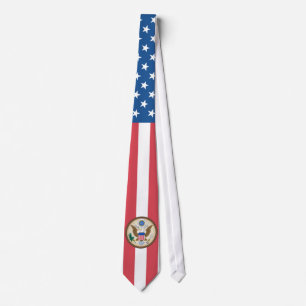 USA great seal Tie