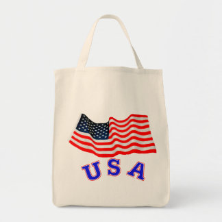 USA Grocery Tote Bag