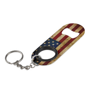 USA / Grunged flag